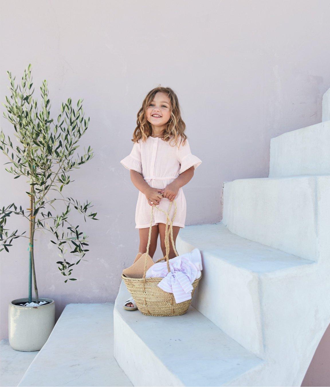 crinkle cotton playsuit