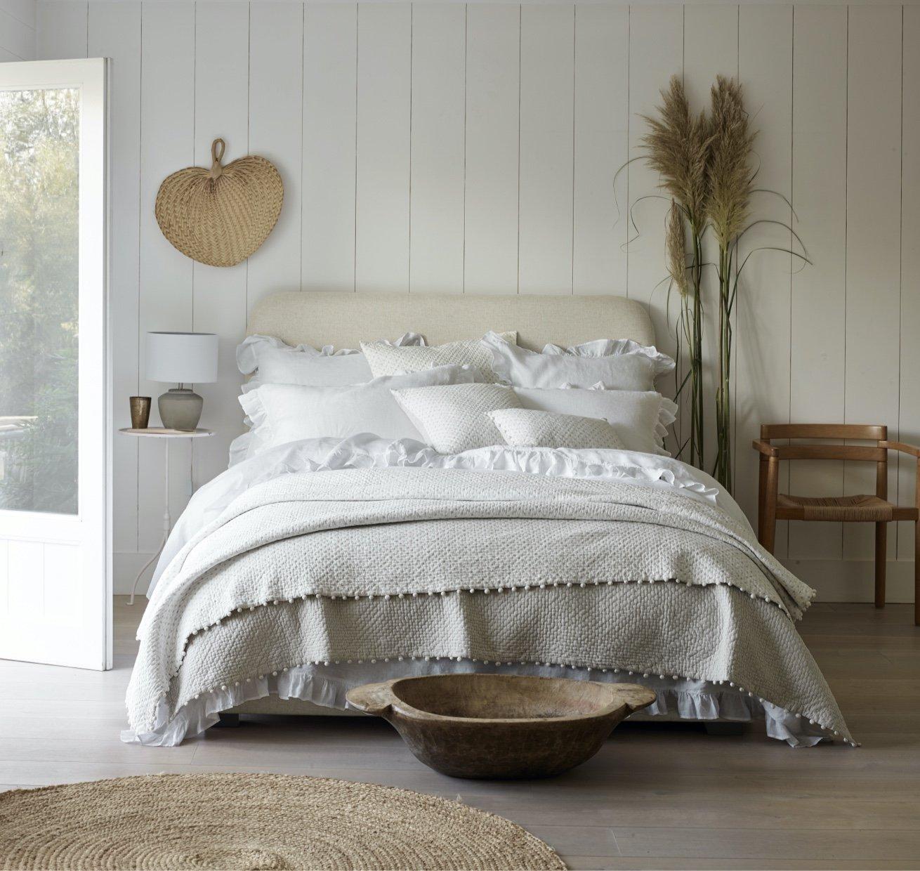 kara hemp bed linen