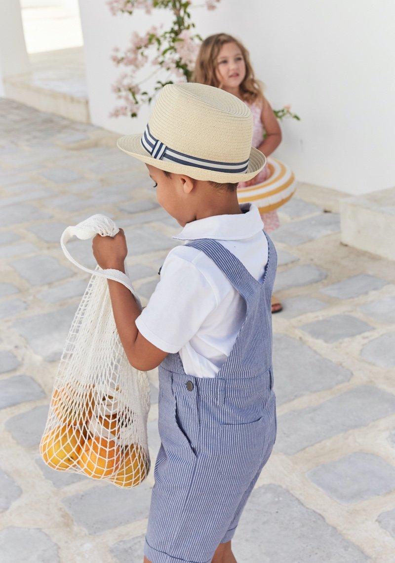 dungarees and polo top set