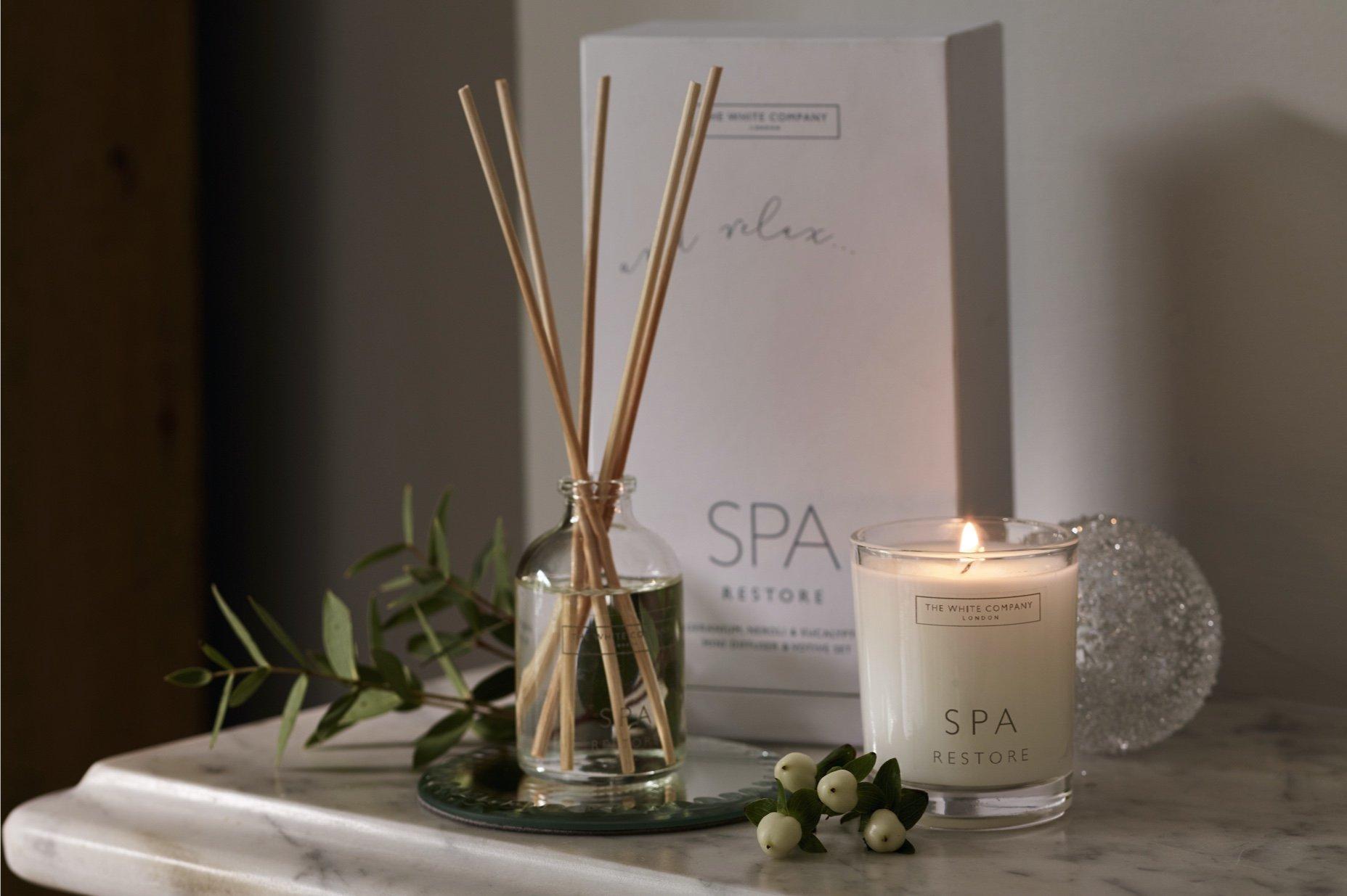 spa restore wellness basket