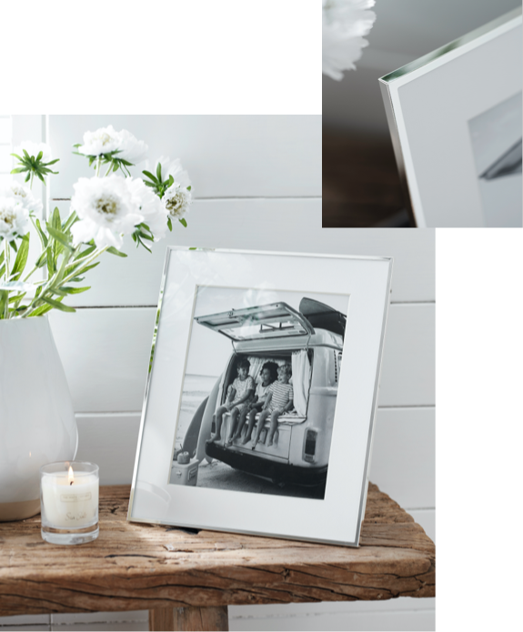 fine silver photo frame