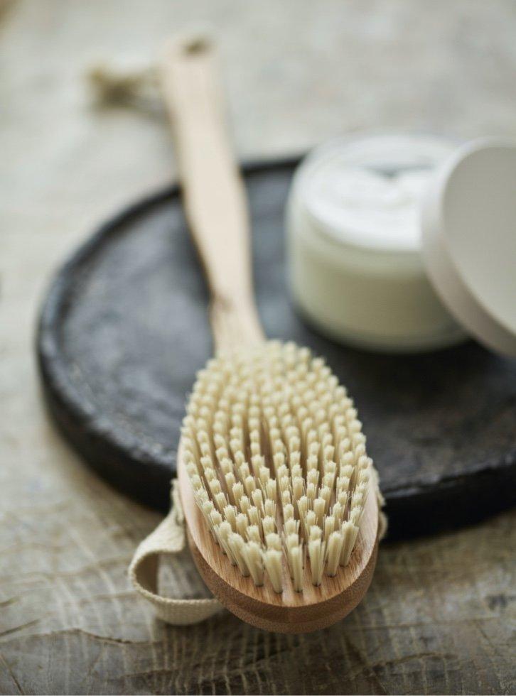 bamboo body brush
