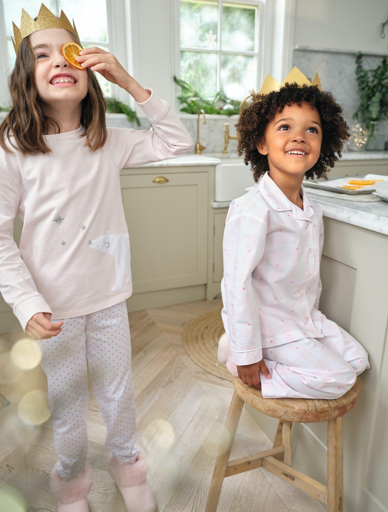 White company christmas pyjamas new arrivals