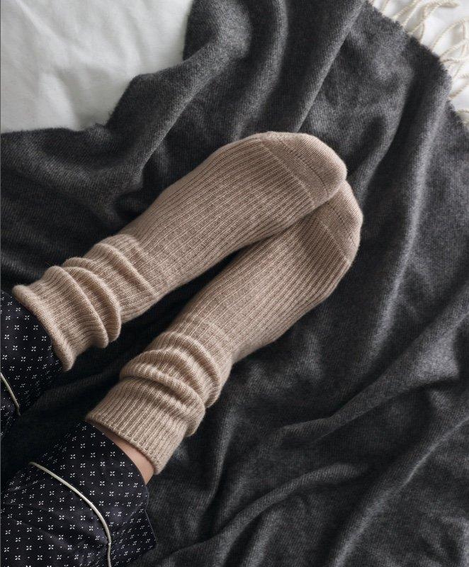 bed socks with cashmere