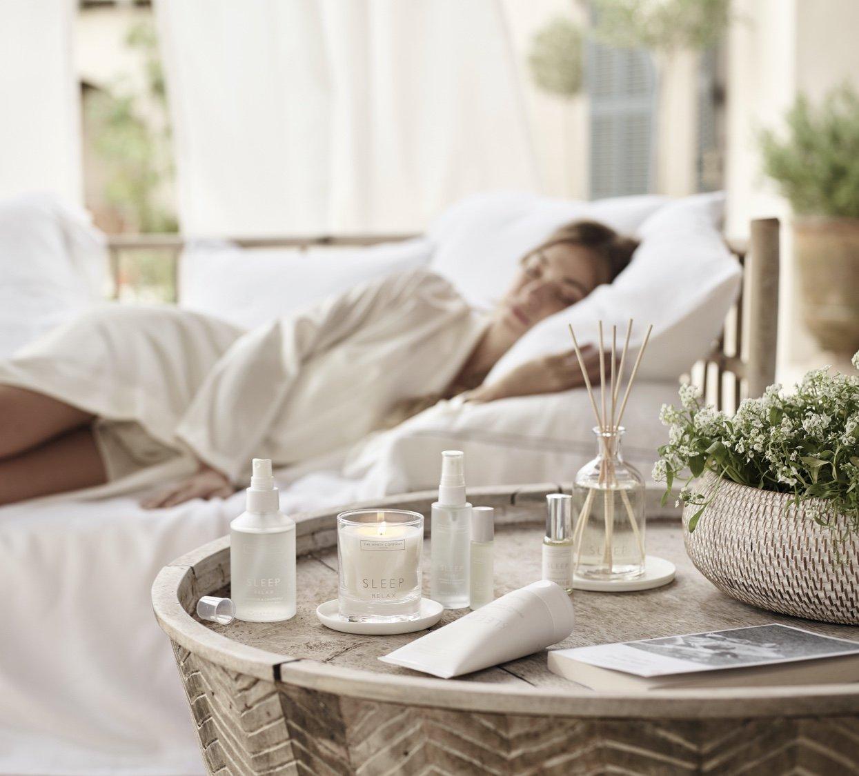 sleep candle and fragrance collection
