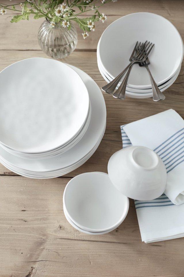 white melamine collection