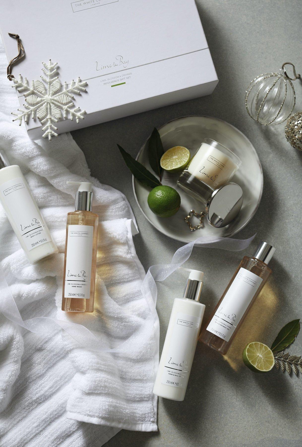 lime and bay indulgence gift set