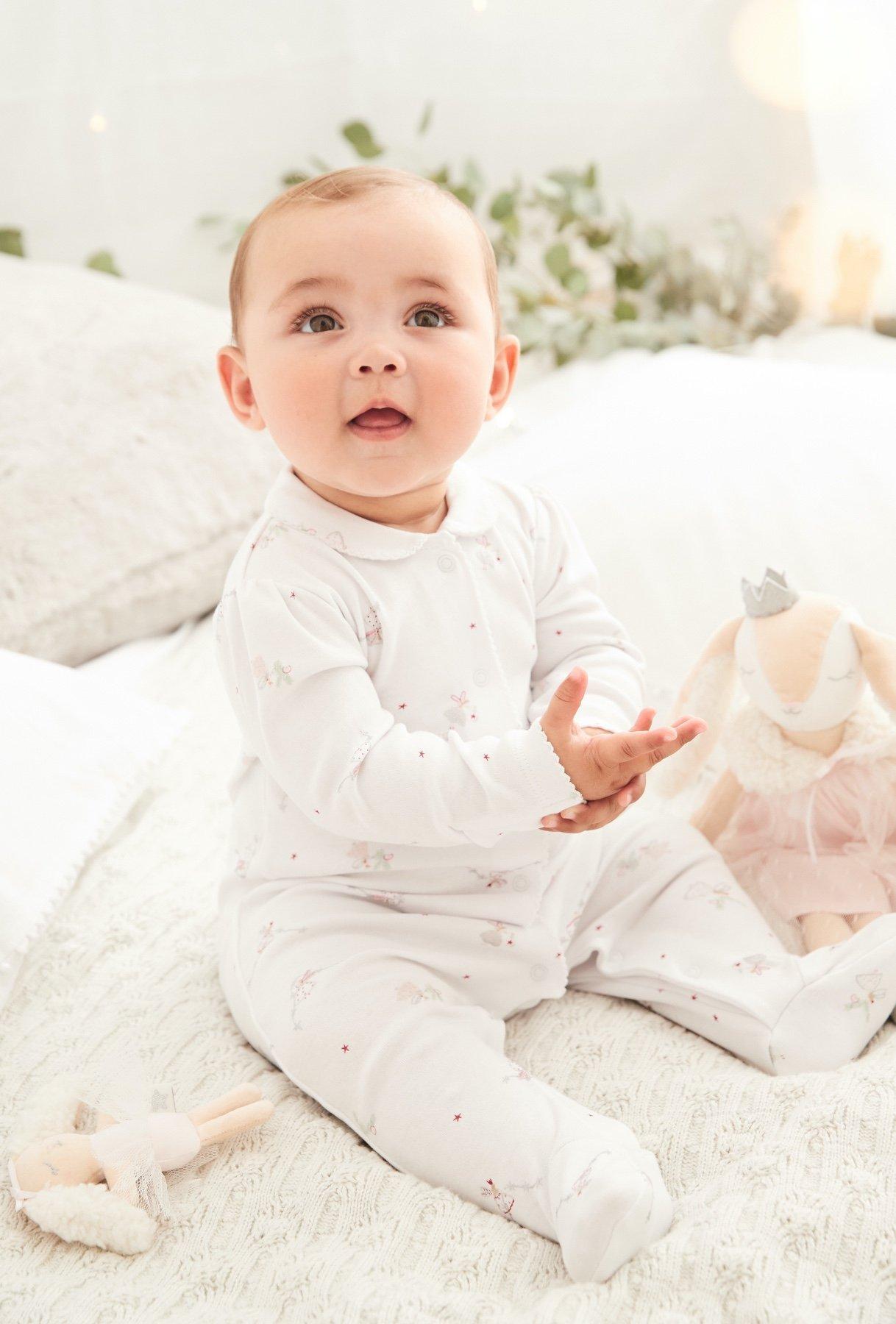 White company sale baby pyjamas