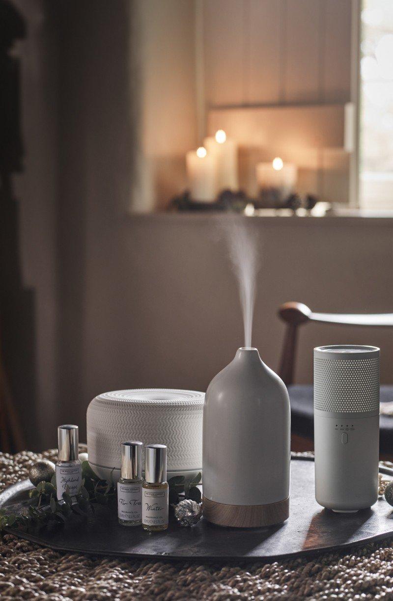 textured ceramic electronic diffuser