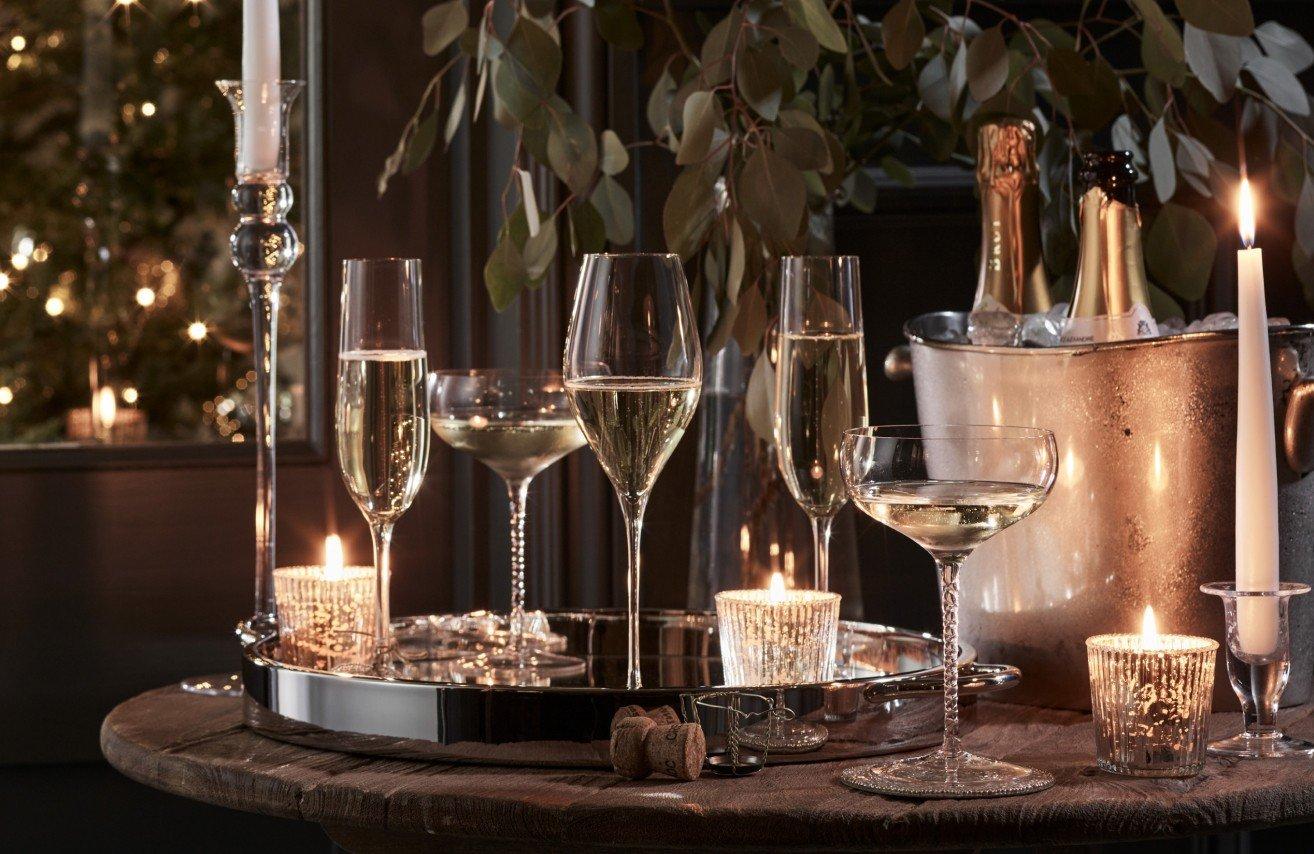 Compton Champagne Flutes – Set of 4