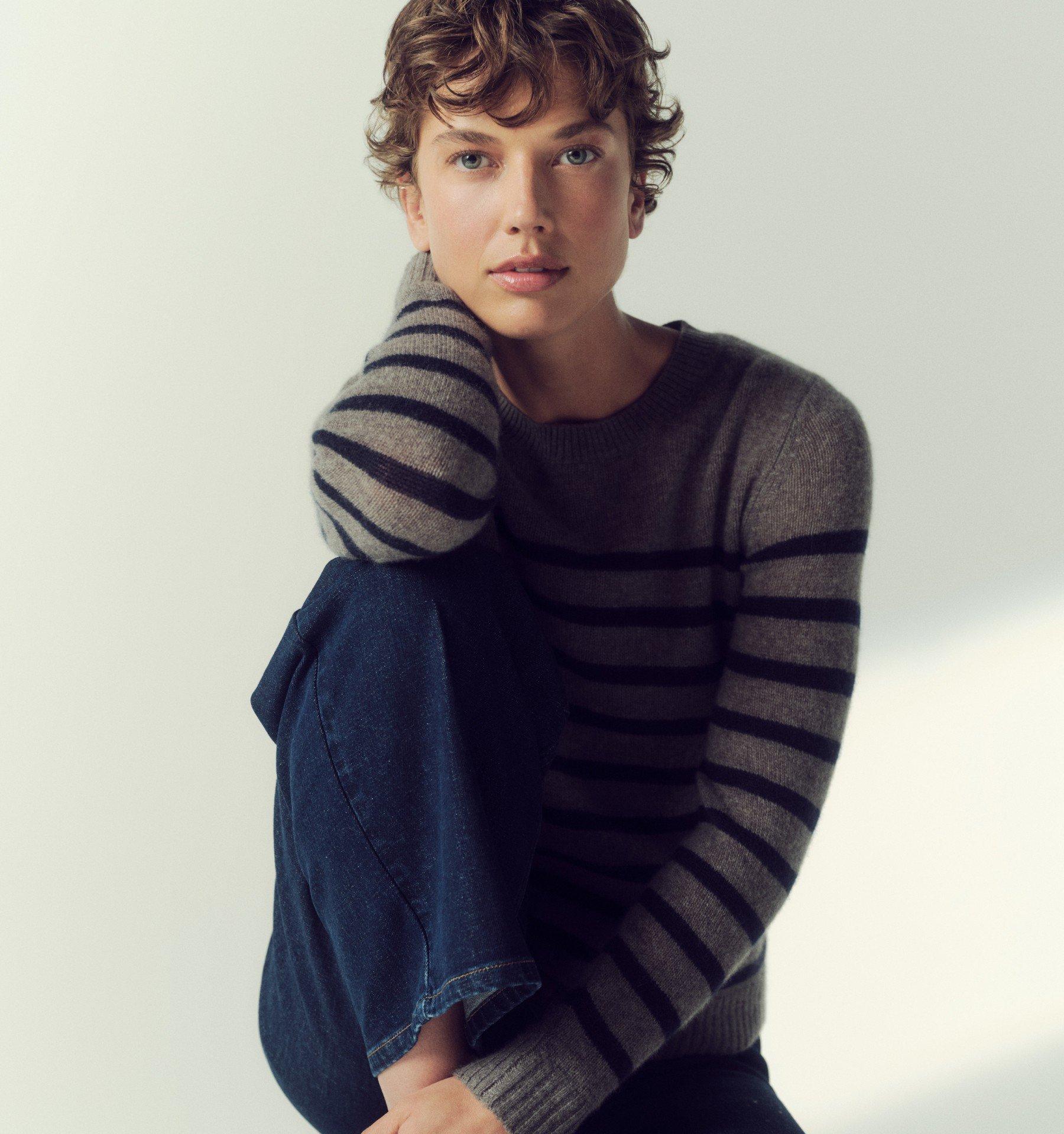 cashmere v-neck jumper