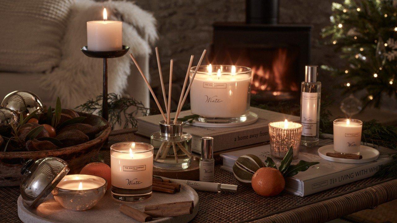 Winter Collection | Candles & Diffusers | The White Company UK