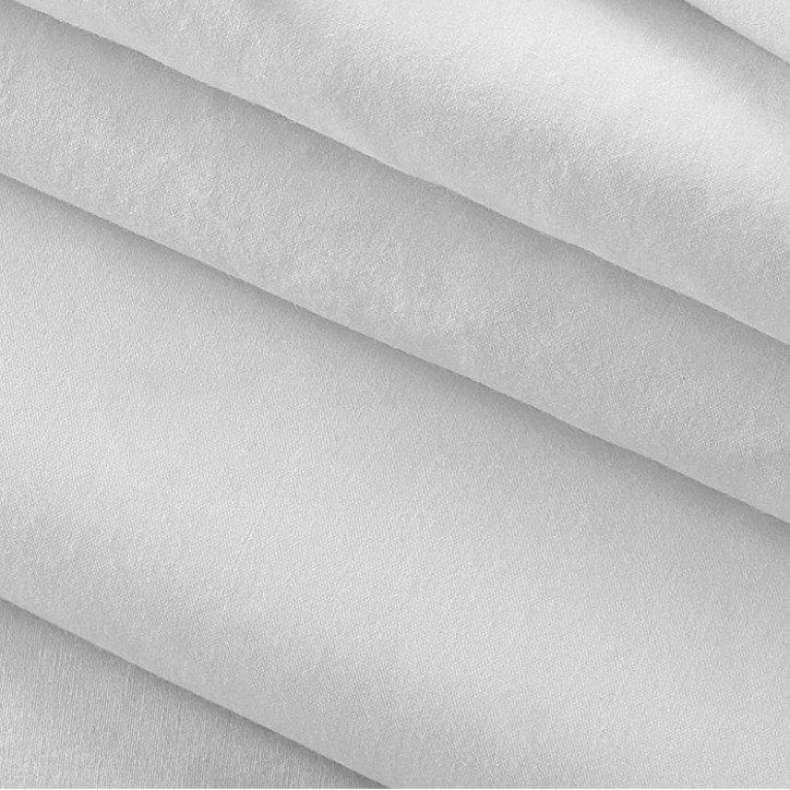 a close up of a pile of white fabric sheets