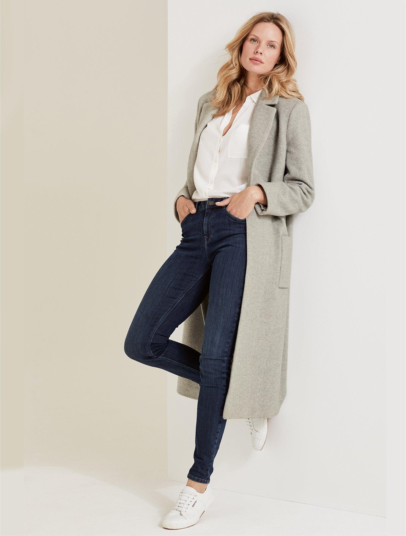 Longline Double Breasted Coat
