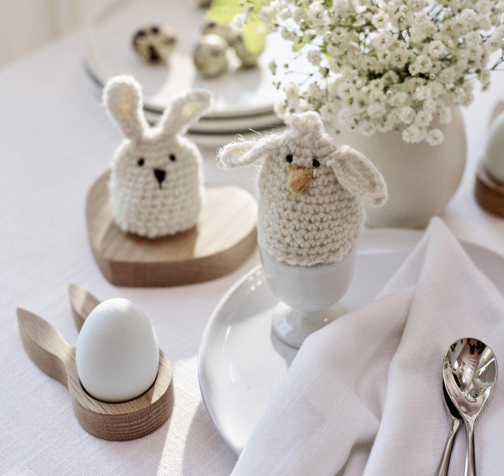 bunny egg cosies - set of 2