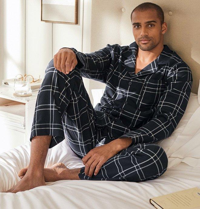 Mens Flannel Pyjamas