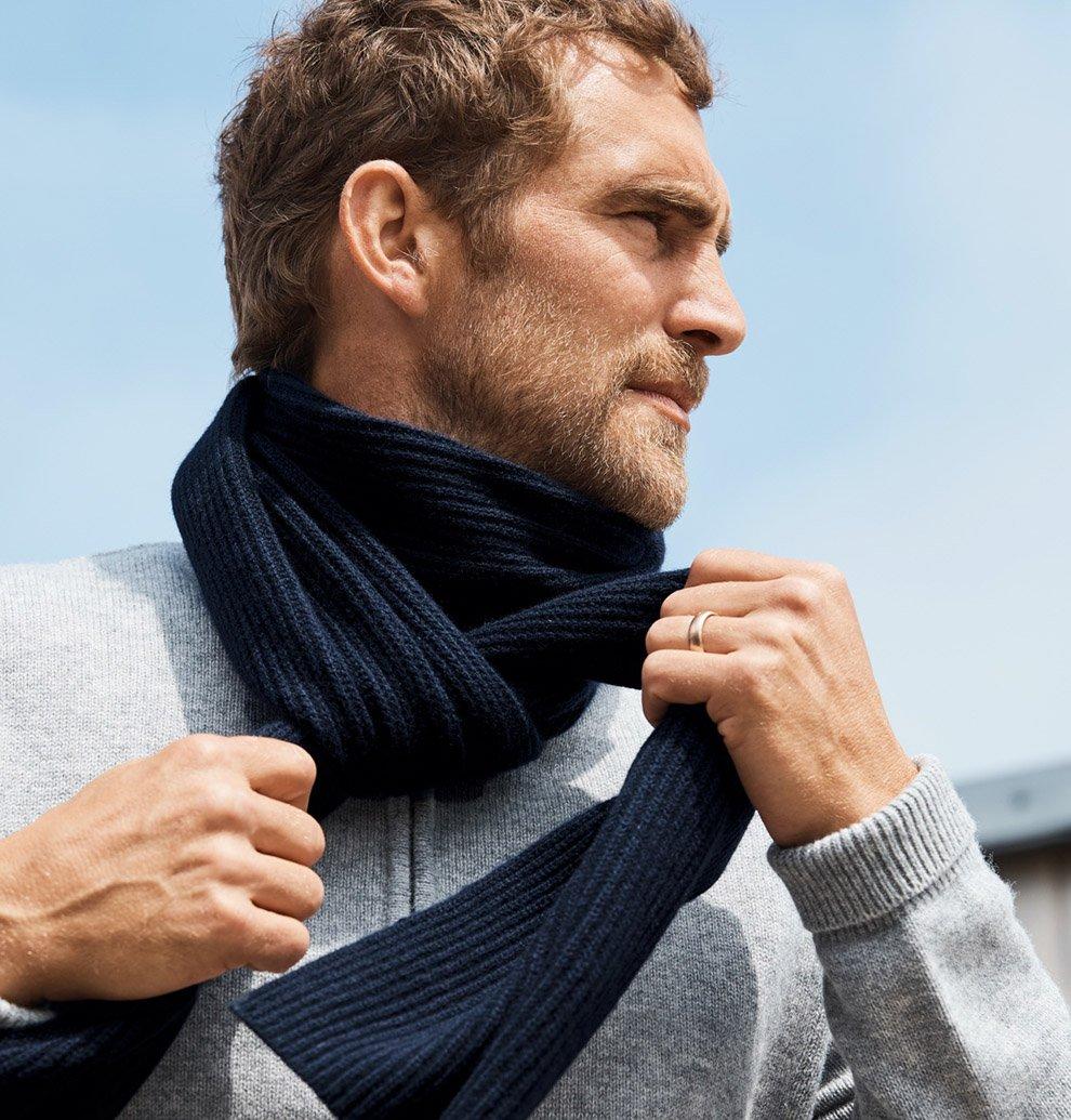 mens cashmere scarf