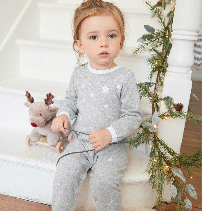 White company kids online pyjamas