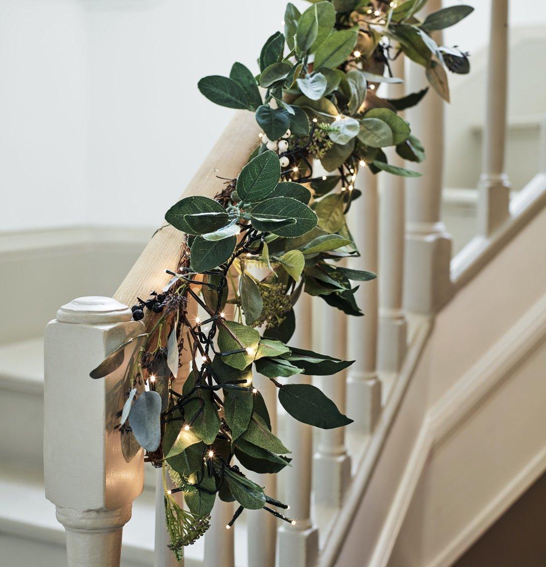 shop extra long ultimate green and berry garland