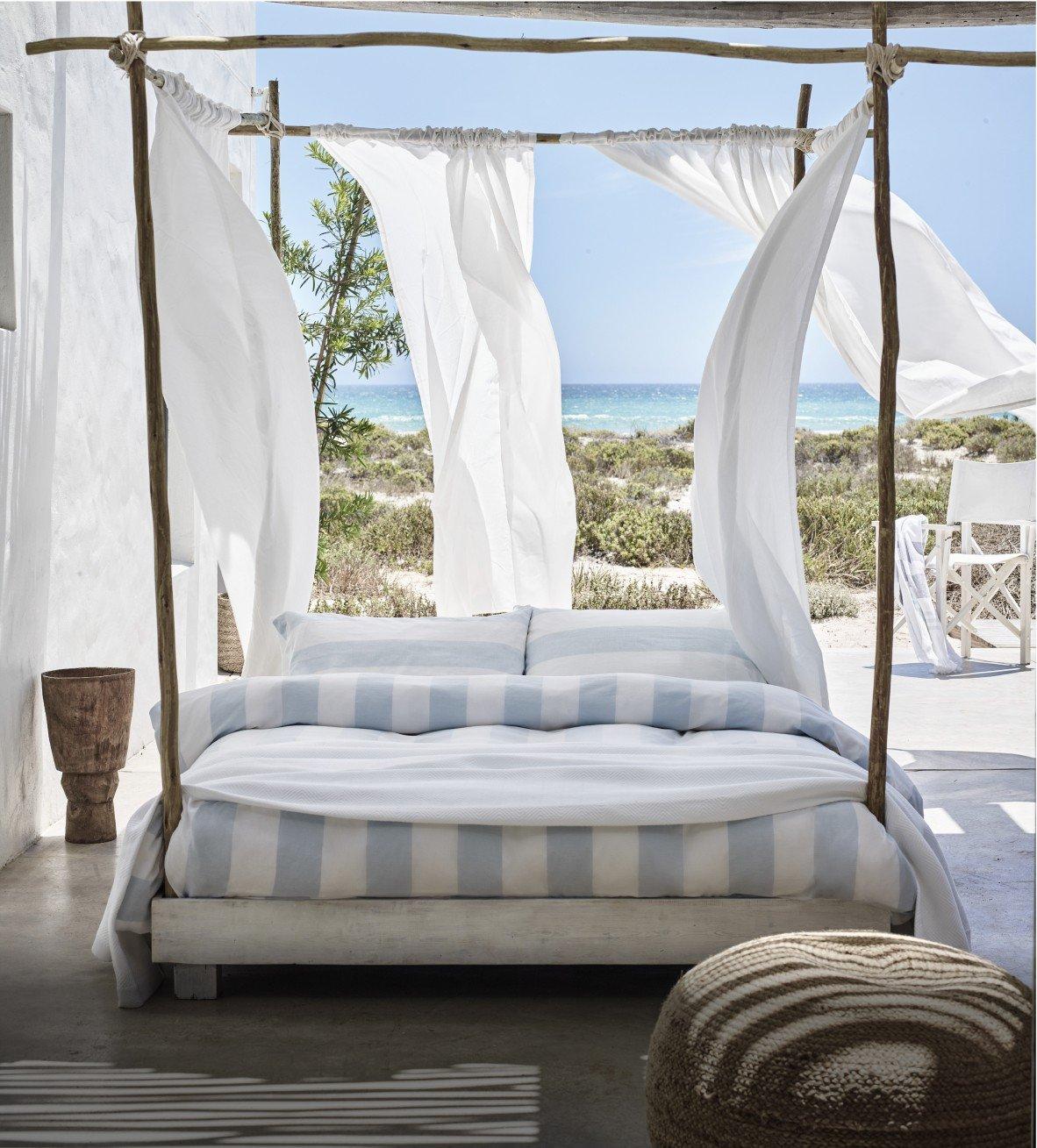 maris stripe bed linen