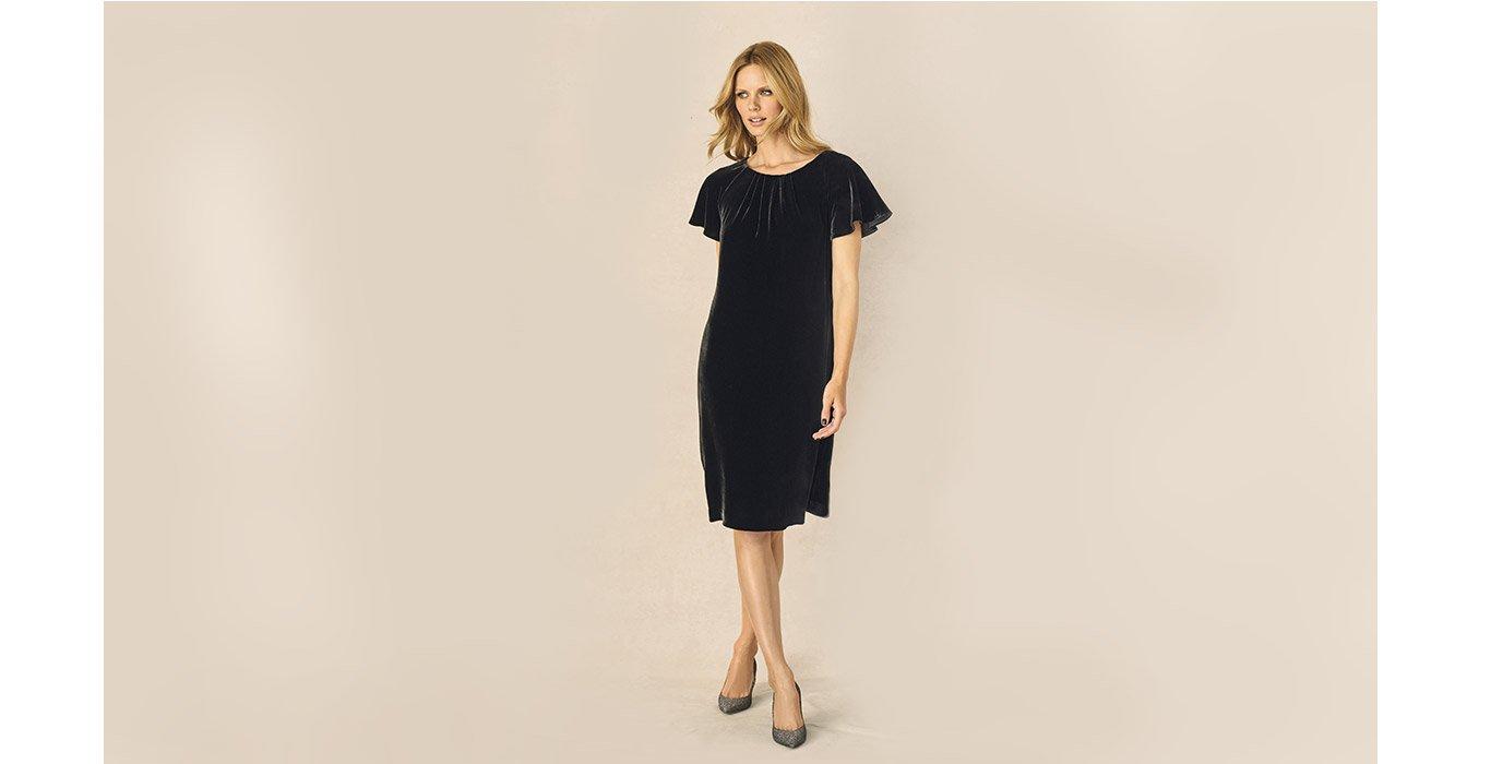 the white company black dress