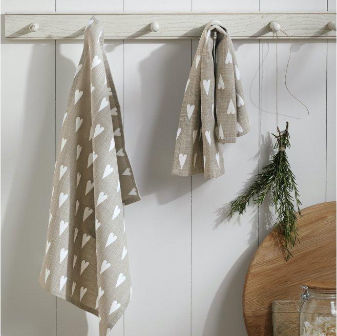 Two-Tone Gingham Kitchen Towels – take heart shop