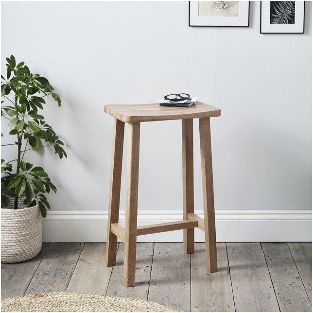 oak bar stool