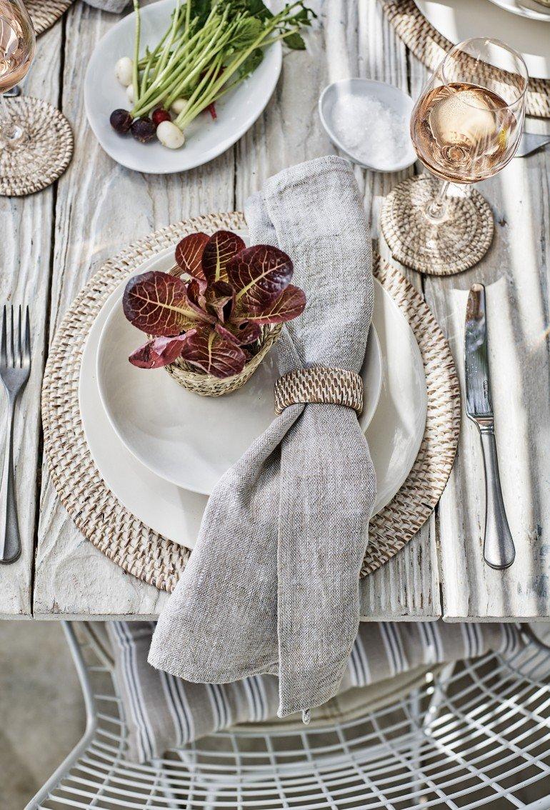 shop rustic linen napkins