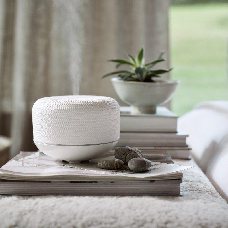 textured ceramic electronic diffuser