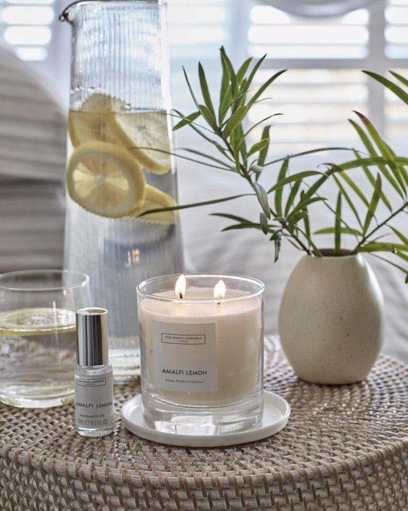 amalfi lemon 2-wick candle