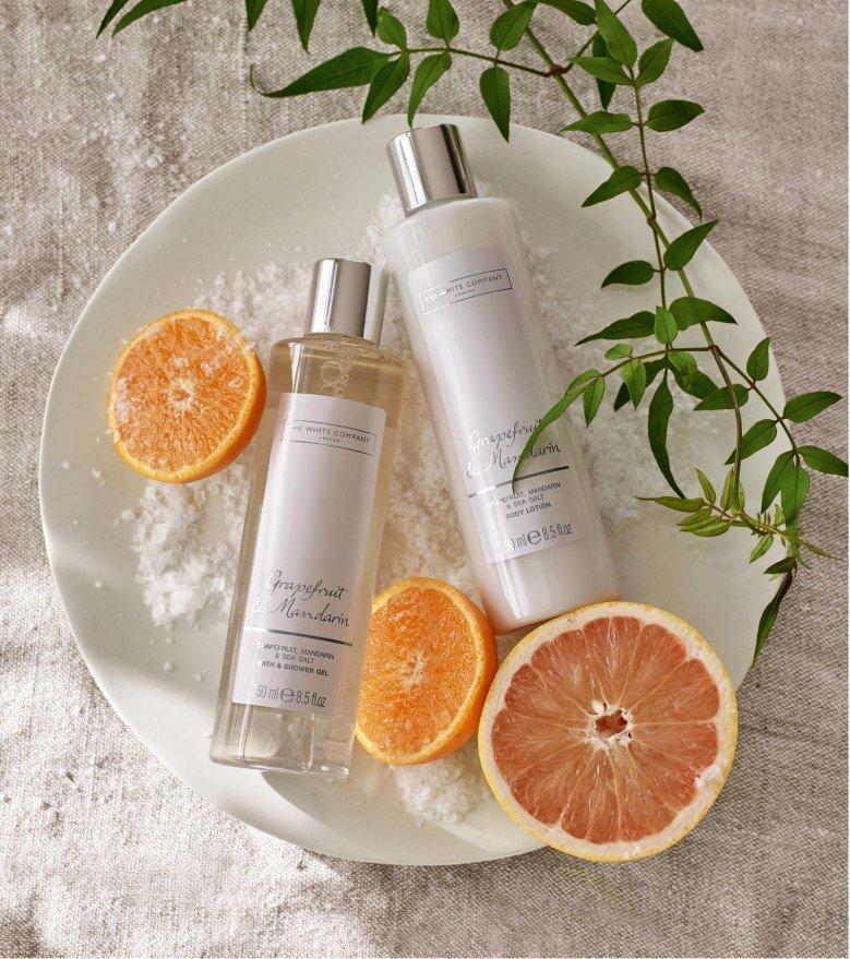 grapefruit & mandarin shower gel