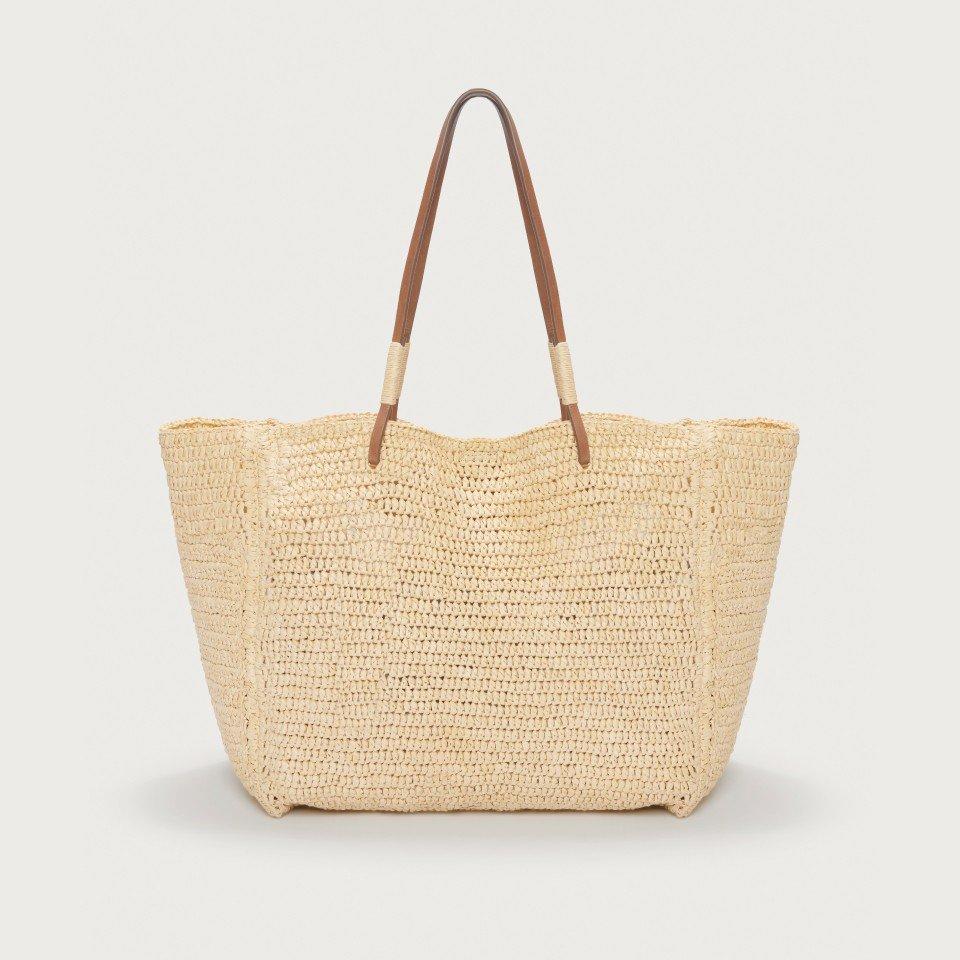 straw basket tote bag