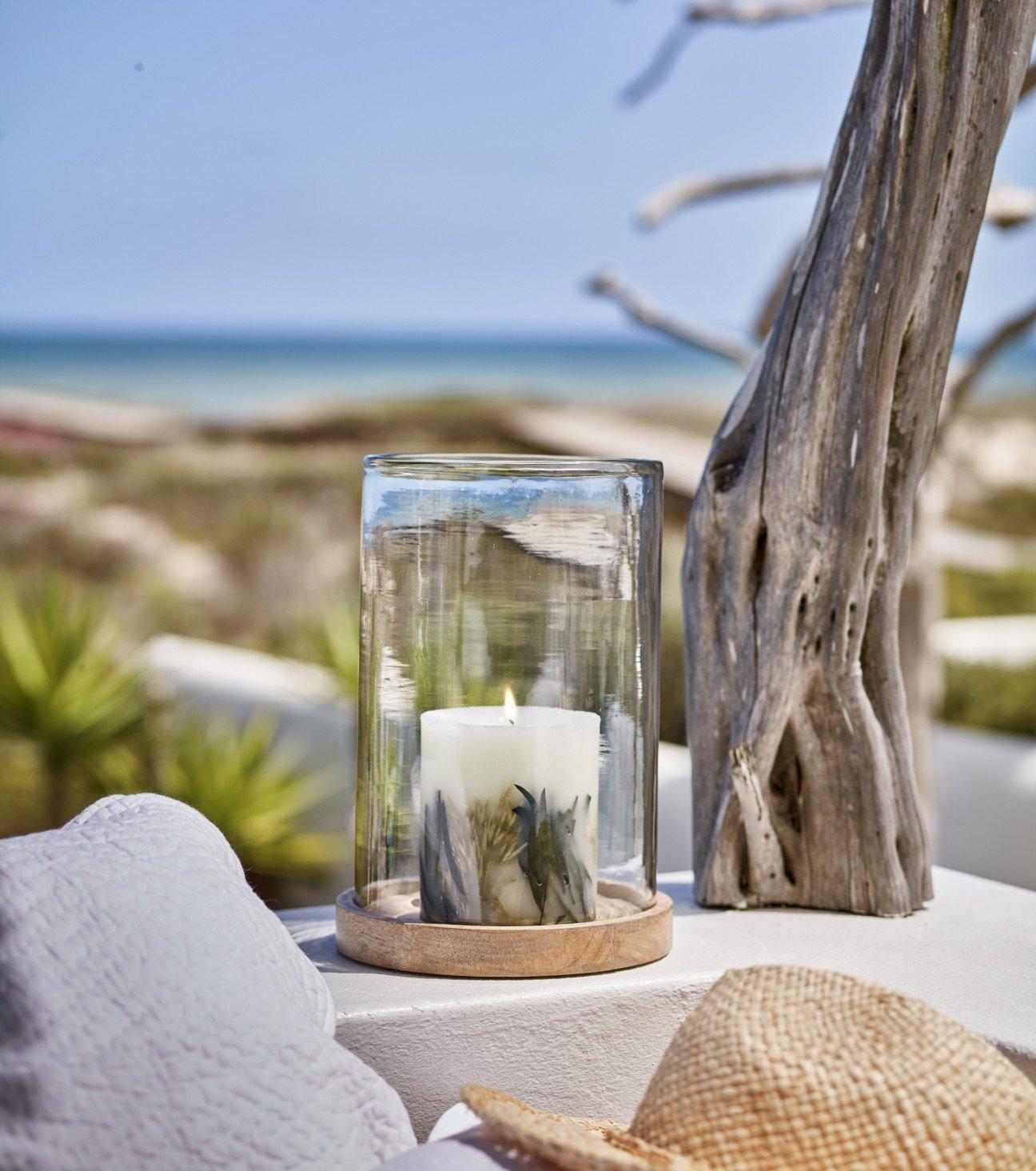 summer medium botanical candle