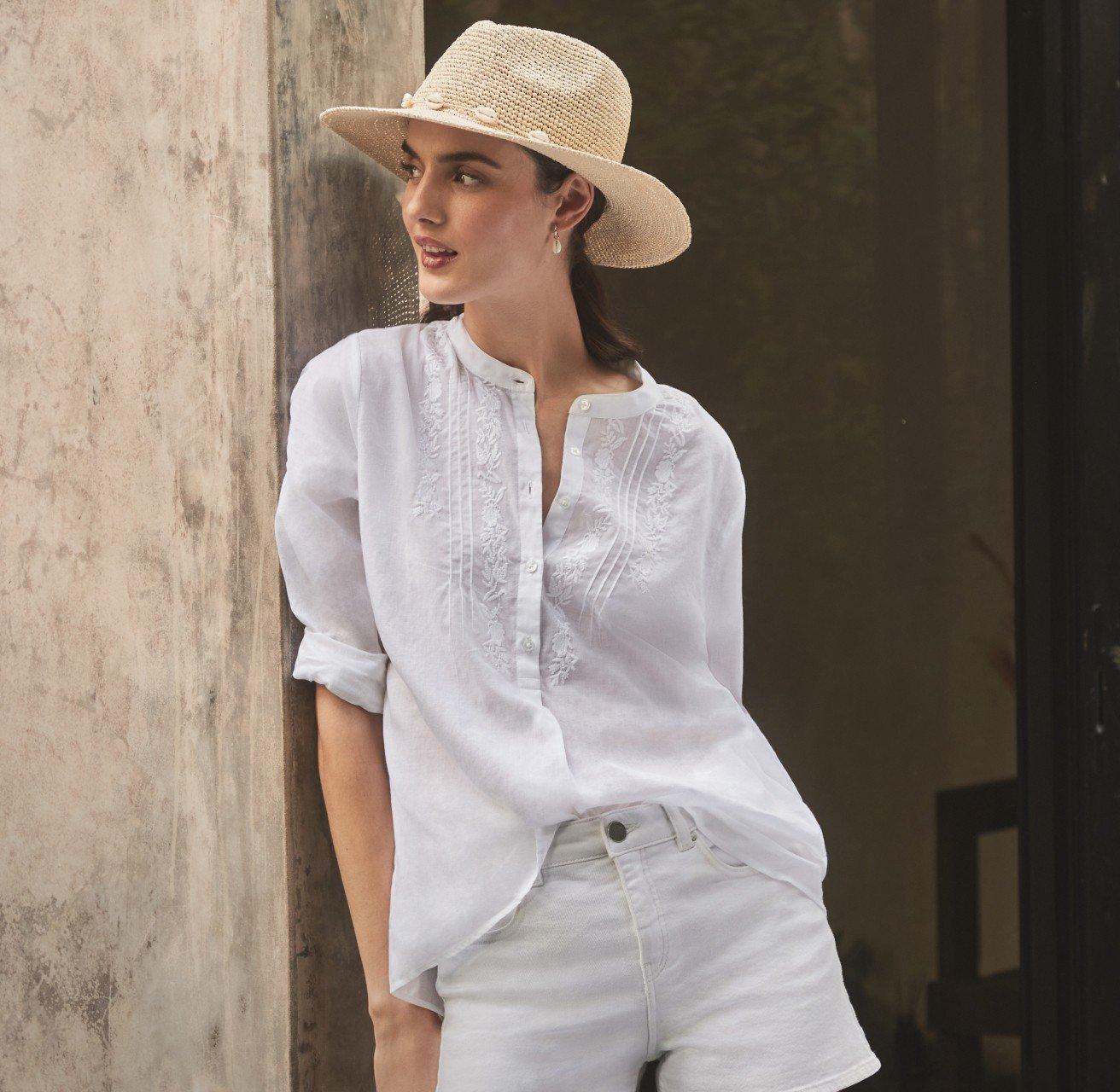 seashell trim fedora