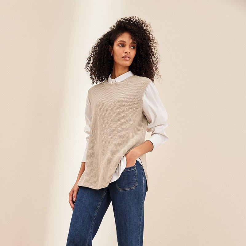 3 Ways To Wear: The Sleeveless Knit