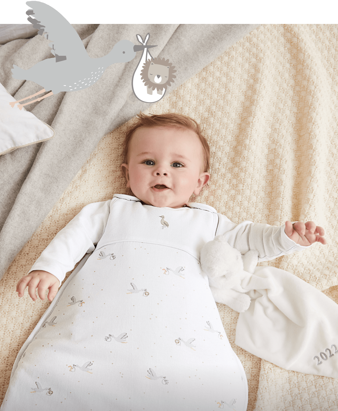 flying stork sleeping bag – 2.5 tog