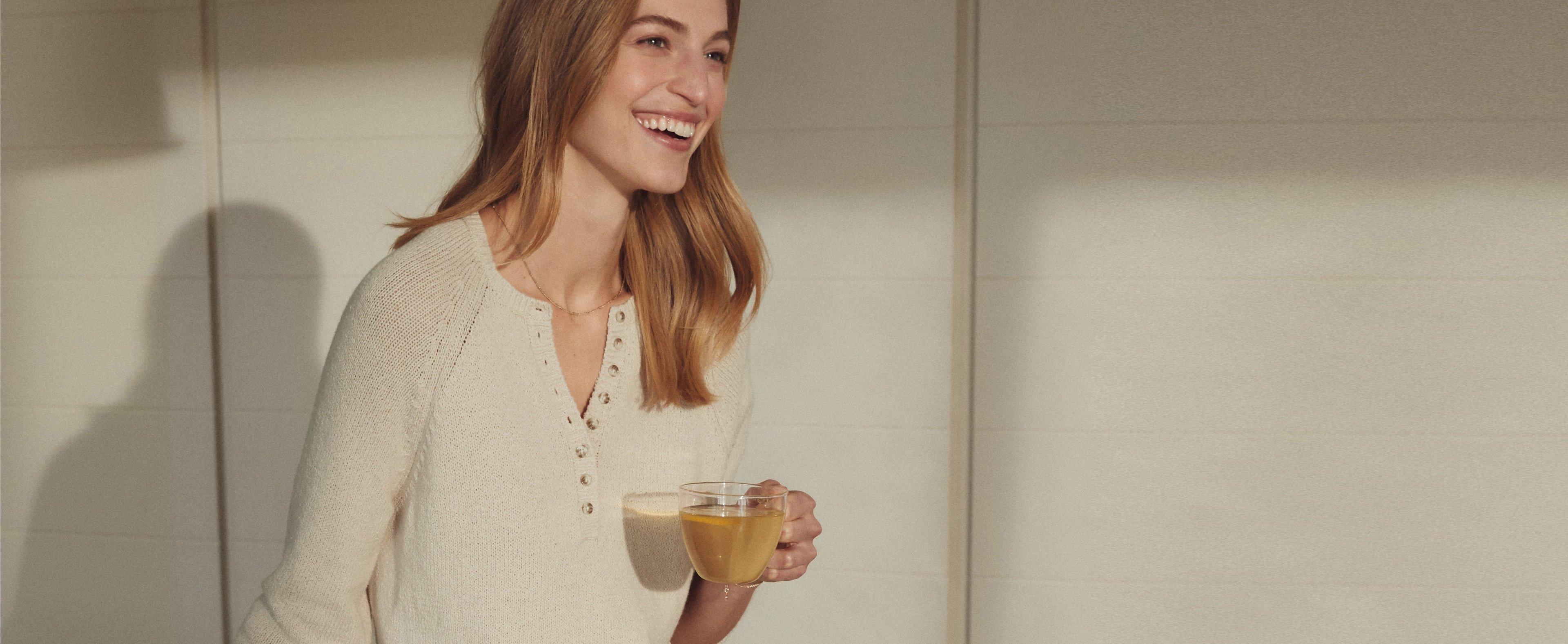 button-placket jumper
