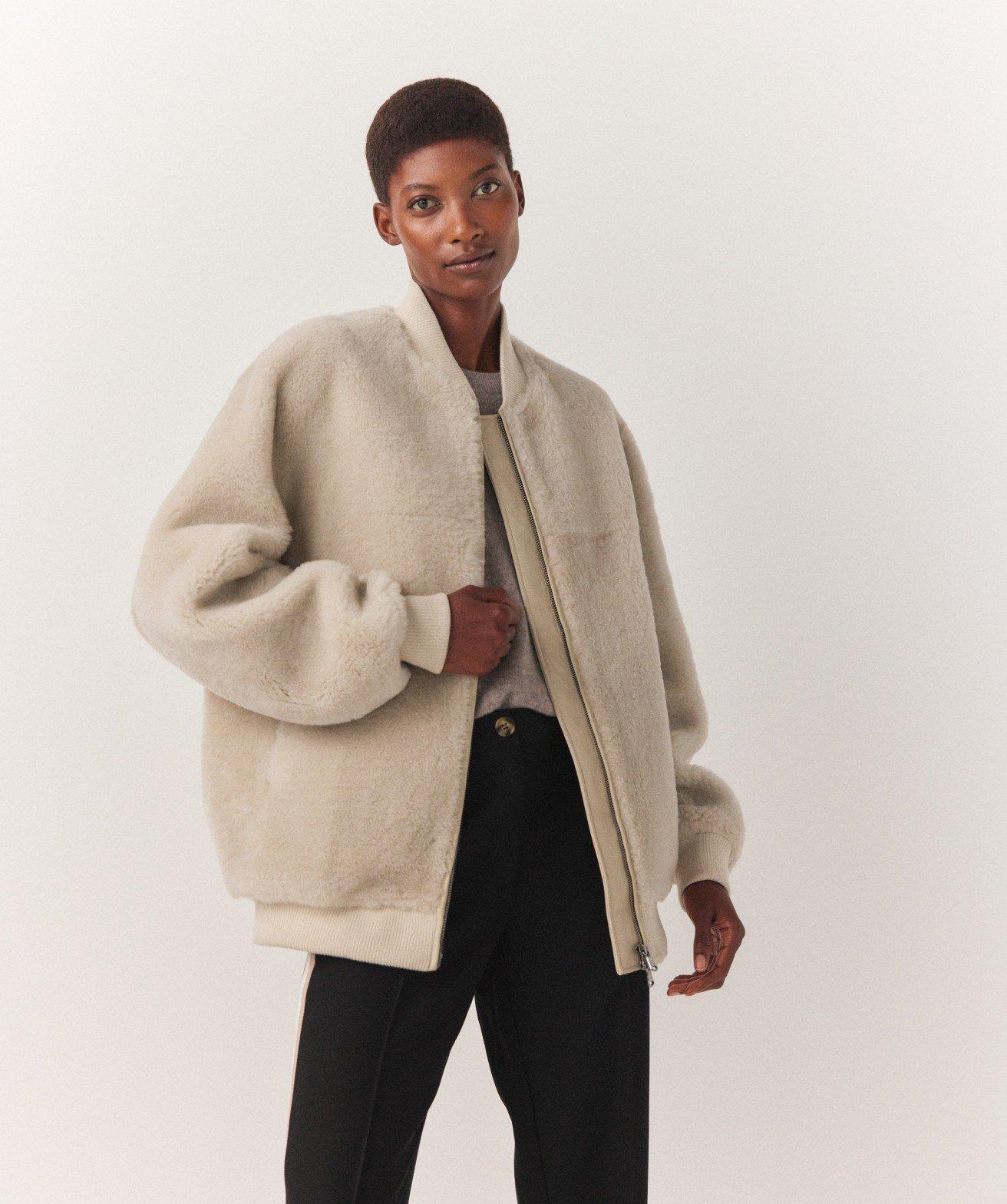 Shearling Bomber