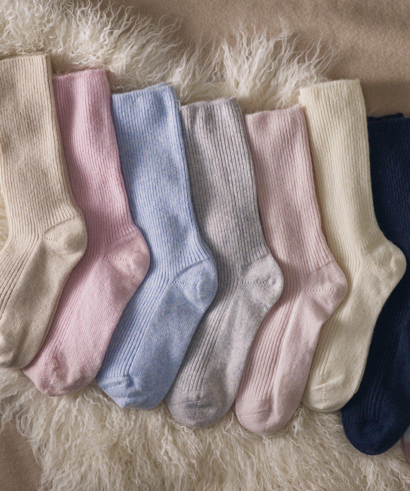 Cashmere Bed Socks