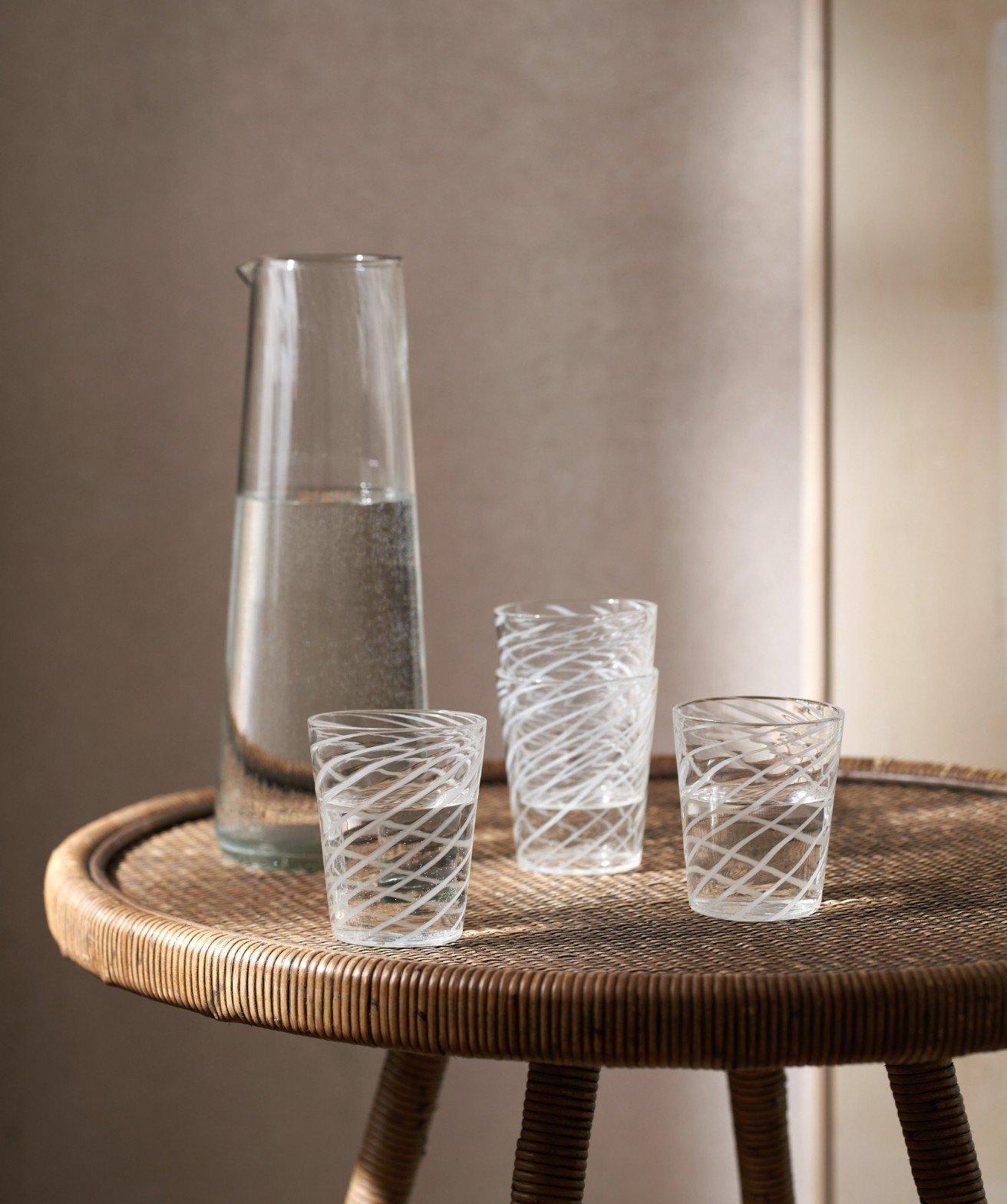 Orford Swirl Tumblers – Set of 4