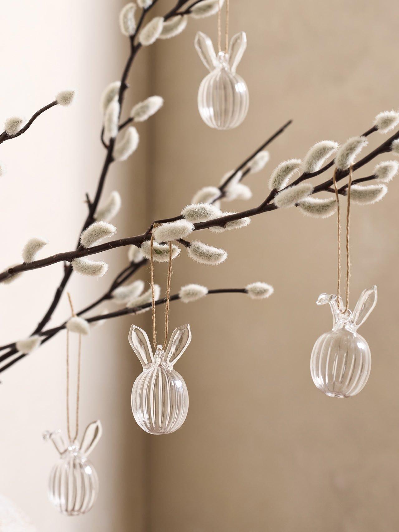 glass egg decor
