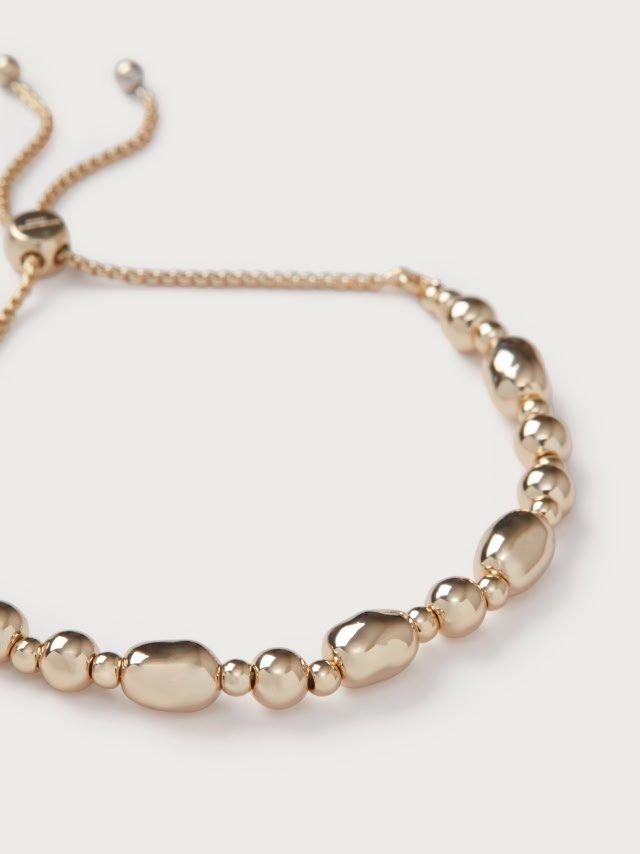 Gold Droplet Friendship Bracelet