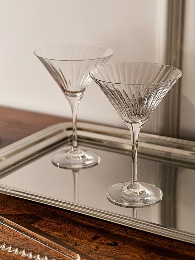 Skye Optic Martini Glasses