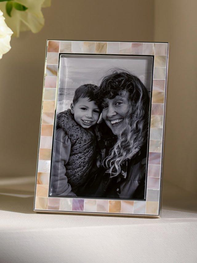 Mother of Pearl Photo Frame