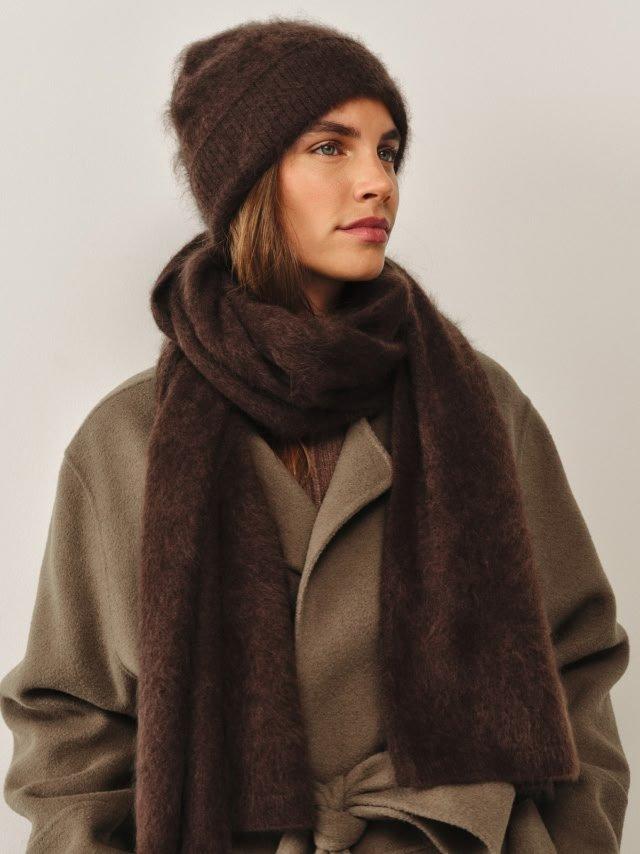 Brushed Cashmere Scarf