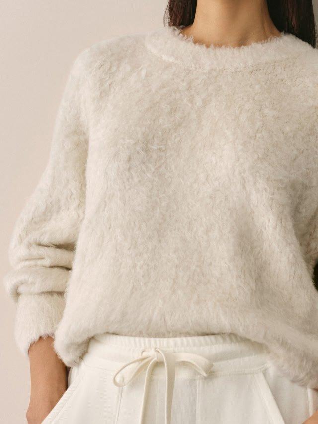 Brushed Silk Boxy Jumper