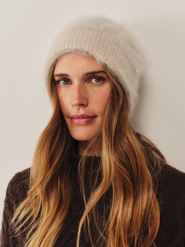 Brushed Cashmere Hat