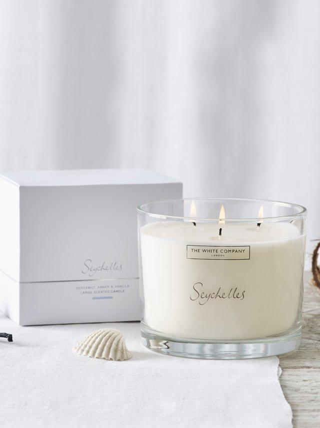 seychelles large candle