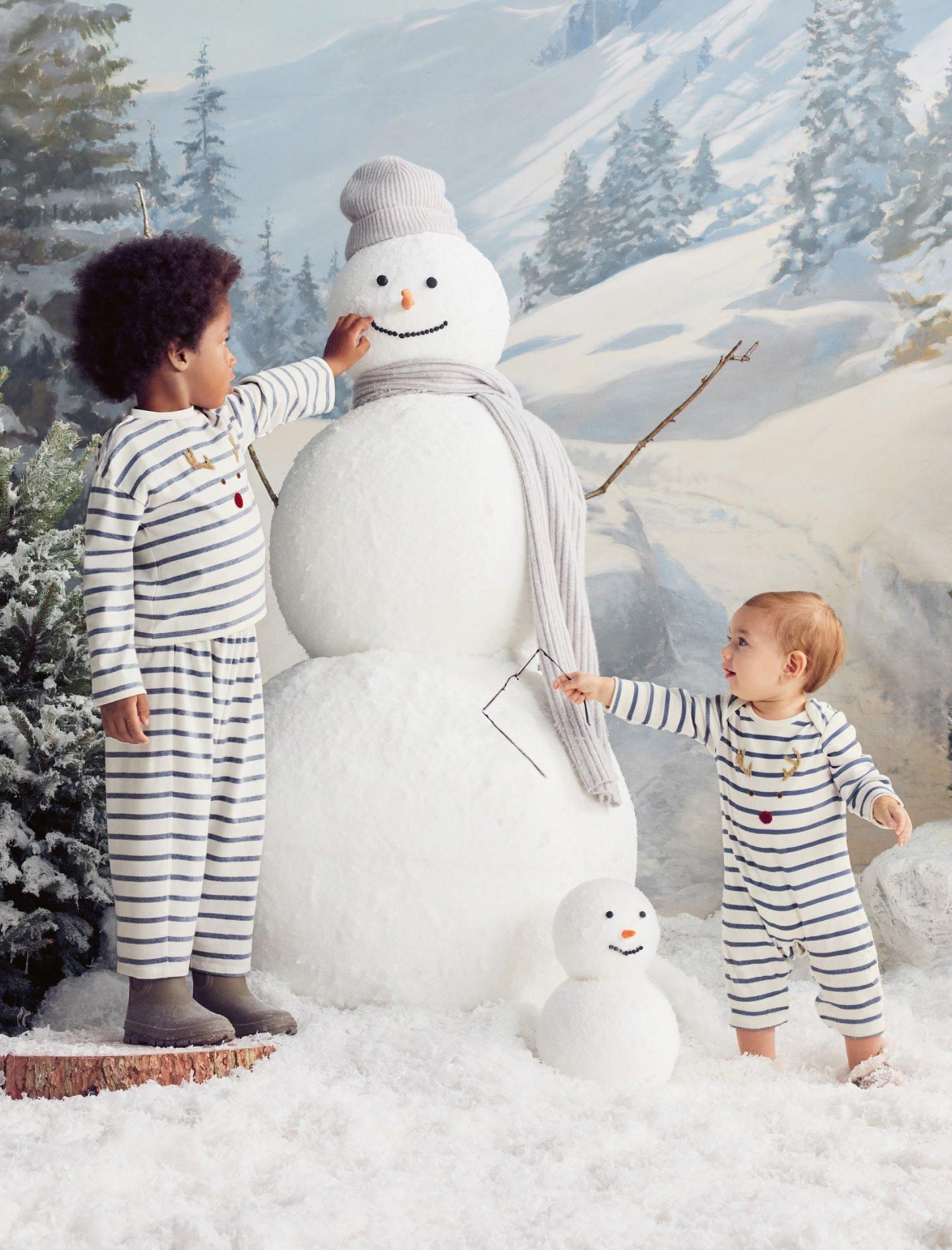 Organic-Cotton Jingles Blue Stripe