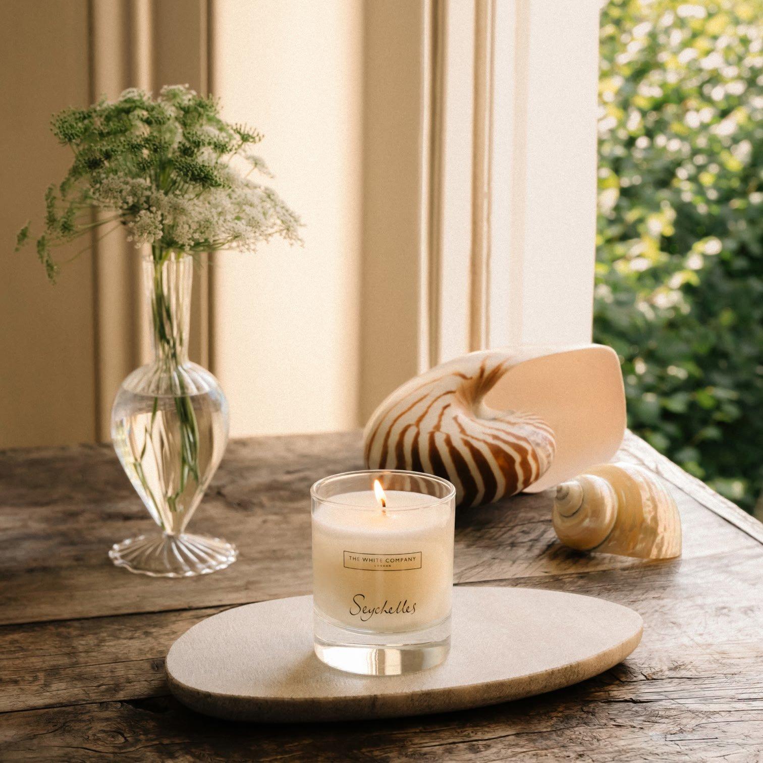 seychelles signature candle